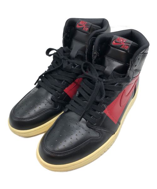 NIKE（ナイキ）NIKE (ナイキ) AIR JORDAN 1 RETRO HIGH OG Defiant/エア ジョーダン 1 レトロ ハイ ブラック×レッド サイズ:29cmの古着・服飾アイテム