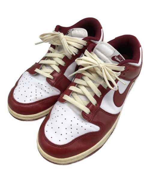 NIKE（ナイキ）NIKE (ナイキ) WMNS DUNK LOW PRM Team/ウィメンズ ダンク ロー PRM チーム Red and White サイズ:27.5cmの古着・服飾アイテム