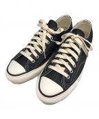 CONVERSE ADDICT×Pilgrim Surf+Supplyコンバース アディクト×ピルグリム サーフサプライ）の古着「CHUCK TAYLOR LEATHER OX/チャックテイラー レザー」｜ブラック