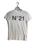 N°21（ヌメロヴェントゥーノ）の古着「ロゴ Tシャツ」｜ホワイト