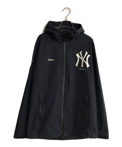 SOPH.（ソフネット）SOPH. (ソフネット) MLB TOUR WARM UP JACKET/ツアーウォームアップジャケット ネイビー サイズ:Lの古着・服飾アイテム