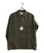 JOHN GLUCKOW by WAREHOUSEジョングラッコーバイウェアハウス）の古着「1960s PX Poplin Shirt/1960年代」｜グリーン