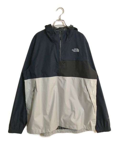 THE NORTH FACE（ザ ノース フェイス）THE NORTH FACE (ザ ノース フェイス) アノラックパーカー ネイビー×グレー サイズ:SIZE XLの古着・服飾アイテム