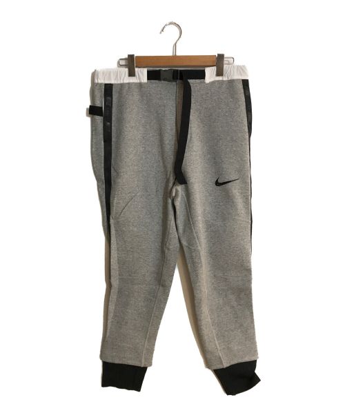 NIKE（ナイキ）NIKE (ナイキ) sacai (サカイ) NRG FLEECE PANT/フリースパンツ グレー サイズ:XLの古着・服飾アイテム