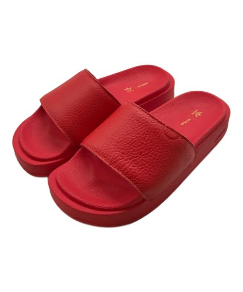 adidas（アディダス）adidas (アディダス) IVY PARK SLIDE/アイビーパークスライド レッド サイズ:23.5㎝の古着・服飾アイテム