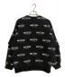 SHAREEF (シャリーフ) NOISE LOGO BIG SWEAT ブラック サイズ:SIZE 1：6800円