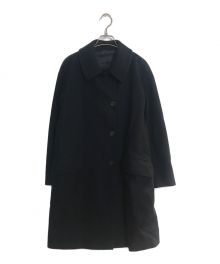 JIL SANDER NAVY（ジルサンダー ネイビー）の古着「ウール混ステンカラーコート」｜ネイビー