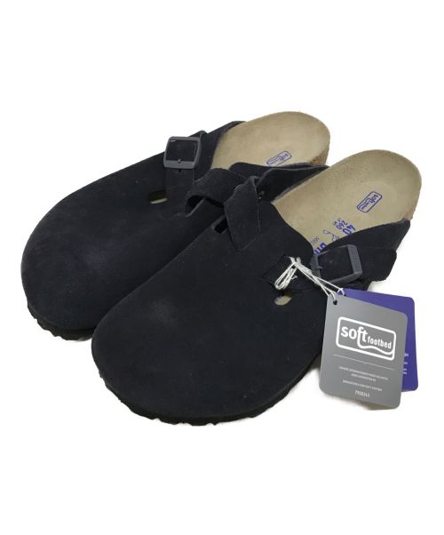 BIRKENSTOCK（ビルケンシュトック）BIRKENSTOCK (ビルケンシュトック) ボストンスエードレザーサンダル ブラック サイズ:26.0cmの古着・服飾アイテム