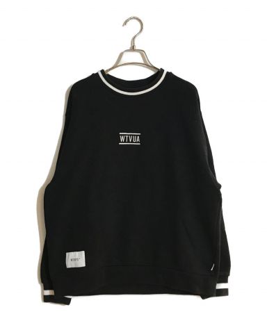 ダブルタップスWTAPS□21AW WTVUA CREW SWEATトレーナー-