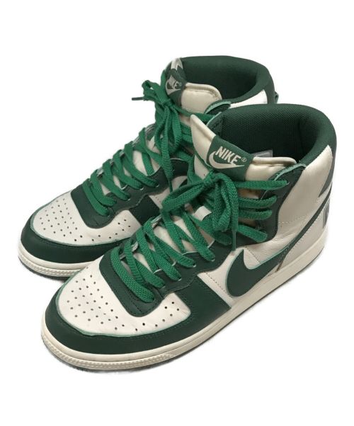 NIKE（ナイキ）NIKE (ナイキ) TERMINATOR HIGH NOBLE GREEN/ターミネーター ハイ グリーン×ホワイト サイズ:26.5cmの古着・服飾アイテム