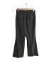 SUBLATIONS (サブレーションズ) HEAVY WOOL GABARDINE FLARE EASY TROUSERS/ヘビーウールギャバジンフレアイージートラウザーズ グレー サイズ:SIZE 1：26000円