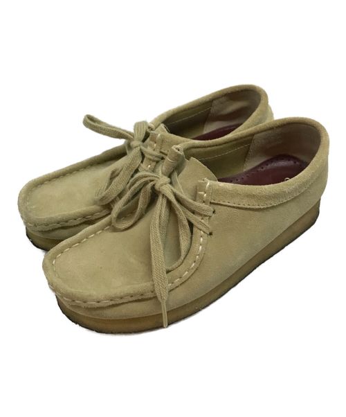 CLARKS（クラークス）CLARKS (クラークス) Wallabee/ワラビー ベージュ サイズ:22.5cmの古着・服飾アイテム