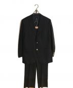BURBERRY LONDONバーバリーロンドン）の古着「セットアップ金釦スーツ」｜ブラック