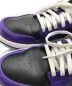 中古・古着 NIKE (ナイキ) AIR JORDAN 1 LOW/エアジョーダン 1 ロウ COURT PURPLE/WHITE BLACK サイズ:28㎝：7000円