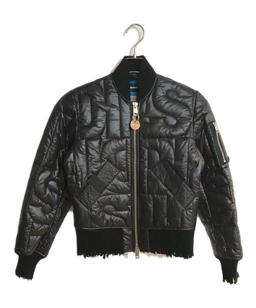 DIESEL（ディーゼル）DIESEL (ディーゼル) W-REINA QUILTING JACKET/ダブルライナーキルティングジャケット ブラック サイズ:SIZE ＸＳの古着・服飾アイテム