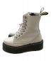 Dr.Martens (ドクターマーチン) JADON SMOOTH LEATHER PLATFORM BOOTS ホワイト サイズ:UK4：15800円