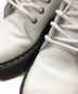 中古・古着 Dr.Martens (ドクターマーチン) JADON SMOOTH LEATHER PLATFORM BOOTS ホワイト サイズ:UK4：15800円