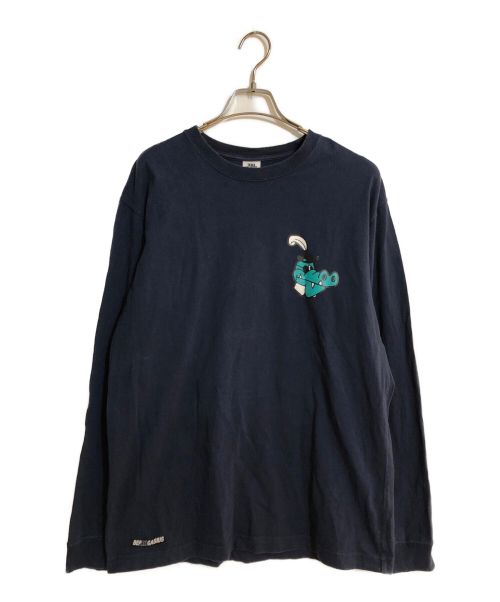 BlackEyePatch（ブラックアイパッチ）BlackEyePatch (ブラックアイパッチ) Gasius Pirate Long-Sleeve Tee ネイビー サイズ:Mの古着・服飾アイテム