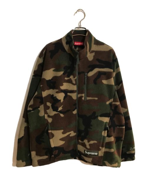 SUPREME（シュプリーム）Supreme (シュプリーム) Polartec Zip Jacket Supreme/ポーラテック ジップ ジャケット 迷彩 サイズ:Mの古着・服飾アイテム