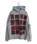 SUPREME（シュプリーム）の古着「collage grid hooded sweatshirt」｜グレー