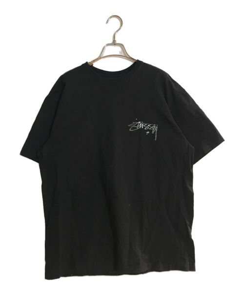 stussy（ステューシー）stussy (ステューシー) mercury tee ブラック サイズ:SIZE Lの古着・服飾アイテム