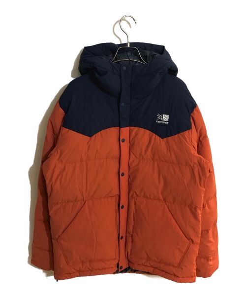 Karrimor（カリマー）Karrimor (カリマー) eday down parka/エディダウンパーカ ネイビー×オレンジ サイズ:SIZE ⅩLの古着・服飾アイテム