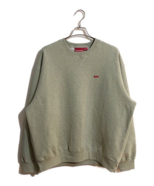 SUPREME（シュプリーム）Supreme (シュプリーム) Small Box Crewneck/スモールボックスクルーネック Heather Mint サイズ:SIZE Lの古着・服飾アイテム