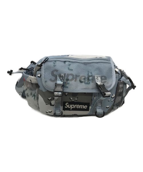 SUPREME（シュプリーム）Supreme (シュプリーム) WAIST BAG BLUE CAMO ブルーの古着・服飾アイテム