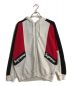 Supreme（シュプリーム）の古着「Color Blocked Zip Up Hooded」｜グレー×レッド