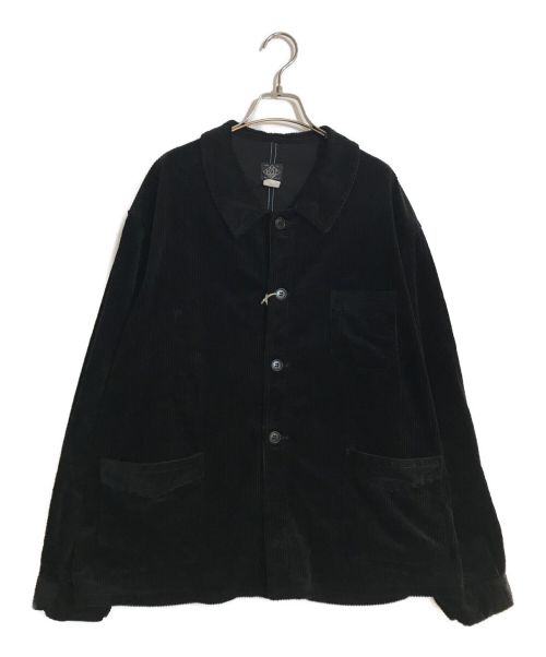 POST O'ALLS（ポストオーバーオールズ）POST O'ALLS (ポストオーバーオールズ) POS-Travail widewale cords black ブラック サイズ:SIZE Lの古着・服飾アイテム