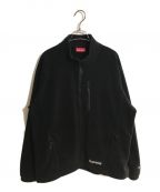 SUPREMEシュプリーム）の古着「polartec zip jacket/ポーラテックジップジャケット」｜ブラック