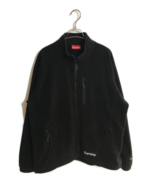 SUPREME（シュプリーム）Supreme (シュプリーム) polartec zip jacket/ポーラテックジップジャケット ブラック サイズ:SIZE Lの古着・服飾アイテム