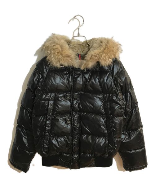 MONCLER（モンクレール）MONCLER (モンクレール) ダウンジャケット ブラック サイズ:SIZE 0の古着・服飾アイテム