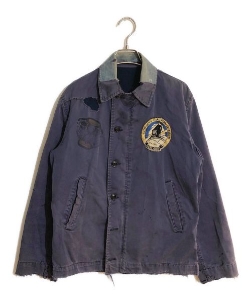 U'S NAVY（ユーエスネイビー）U'S NAVY (ユーエスネイビー) Utility Jacket/ユーティリティージャケット ネイビー サイズ:表記なしの古着・服飾アイテム