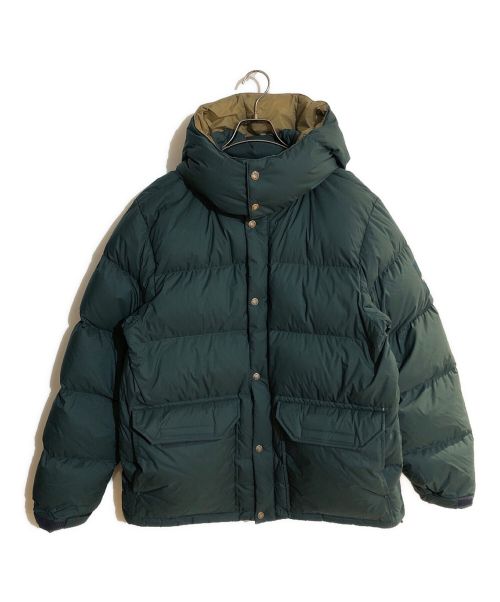 THE NORTH FACE（ザ ノース フェイス）THE NORTH FACE (ザ ノース フェイス) ダウンジャケット グリーン×ベージュ サイズ:SIZE ⅩLの古着・服飾アイテム