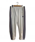 Needlesニードルズ）の古着「Zipped Track Pant/ジップトラックパンツ」｜ホワイト×パープル