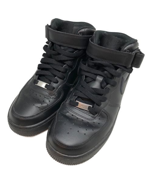 NIKE（ナイキ）NIKE (ナイキ) AIR FORCE 1 MID '07 LX/エアフォースミッド ブラック サイズ:26の古着・服飾アイテム