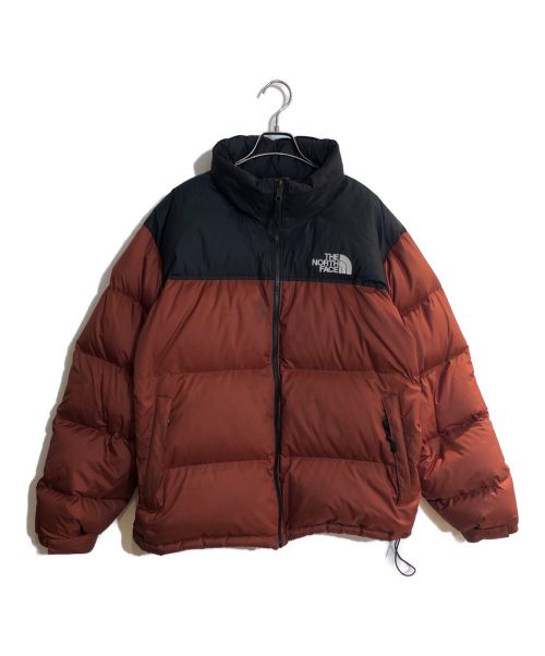 THE NORTH FACE（ザ ノース フェイス）THE NORTH FACE (ザ ノース フェイス) ダウンジャケット ブラック×ブラウン サイズ:２XLの古着・服飾アイテム