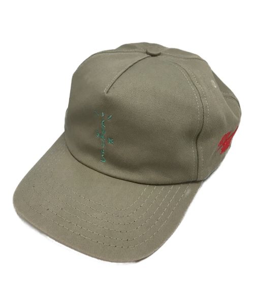 NIKE（ナイキ）NIKE (ナイキ) TRAVIS SCOTT (トラヴィス スコット) CACTUS JACK HIGHEST HAT CAP/カクタスジャックハイエストハットキャップ グリーンの古着・服飾アイテム