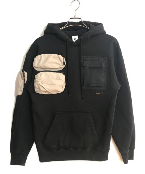 NIKE（ナイキ）NIKE (ナイキ) Travis Scott (トラヴィス スコット) UTILITY HOODIE/ユーティリティーフーディー ブラック サイズ:SIZE XSの古着・服飾アイテム