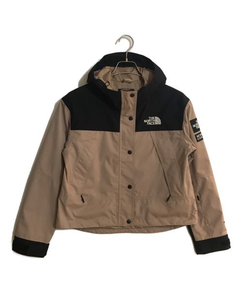 THE NORTH FACE（ザ ノース フェイス）THE NORTH FACE (ザ ノース フェイス) DOWNHILL JACKET/ダウンヒルジャケット ベージュ×ブラック サイズ:Sの古着・服飾アイテム