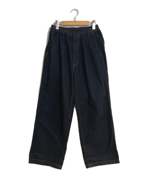 Graphpaper（グラフペーパー）Graphpaper (グラフペーパー) Denim Baggy Pant/デニムバギーパンツ インディゴ サイズ:SIZE FREEの古着・服飾アイテム