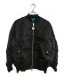 DIESEL（ディーゼル）の古着「BRAVES JACKET / MA-1ジャケット」｜ブラック