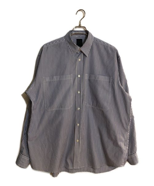 DAIWA PIER39（ダイワ ピア39）DAIWA PIER39 (ダイワ ピア39) Tech Work Shirts/テッチワークシャツ ブルー サイズ:SIZE Mの古着・服飾アイテム