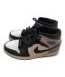 NIKE (ナイキ) Air Jordan 1 Mid SE ブラック×パープル サイズ:27.0cm：10000円