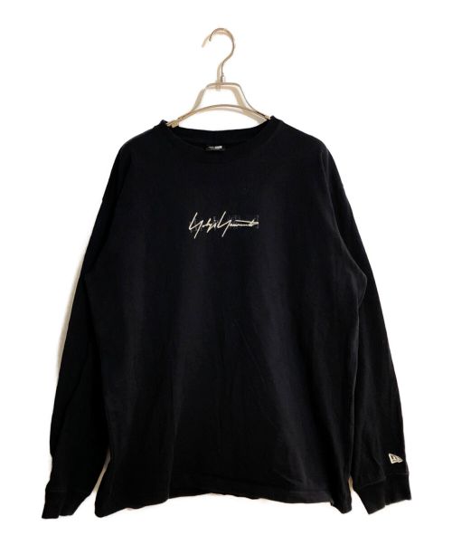 YOHJI YAMAMOTO（ヨウジヤマモト）YOHJI YAMAMOTO (ヨウジヤマモト) New Era (ニューエラ) L/Sカットソー ネイビー サイズ:SIZE XLの古着・服飾アイテム