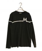 MONCLERモンクレール）の古着「長袖Tシャツ」｜ブラック