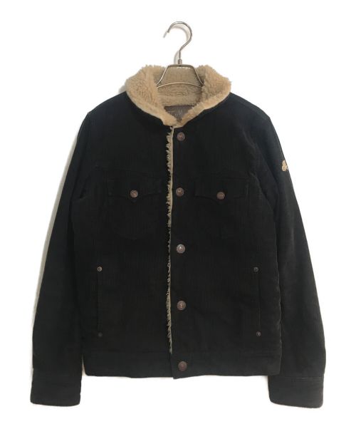 TMT（ティーエムティー）TMT (ティーエムティー) VINTAGE SLUB CORDUROY BOA JACKET ブラック サイズ:SIZE Sの古着・服飾アイテム