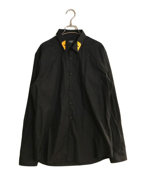 FENDI（フェンディ）FENDI (フェンディ) シャツ ブラック サイズ:SIZE 42の古着・服飾アイテム