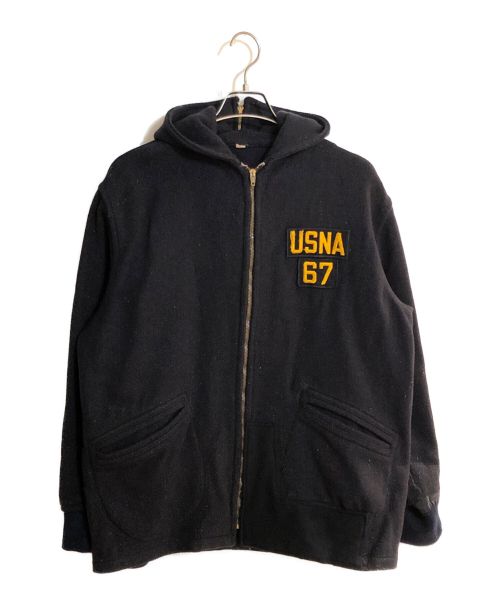 us naval（ユーエスネイビー）us naval (ユーエスネイビー) カデットコート US Naval Academy ネイビー サイズ:印字消えの古着・服飾アイテム